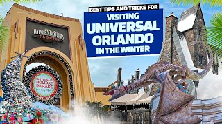 Visiting Universal Orlando in the Winter  Best Tips and Tricks for Universal [upl. by Karilynn]