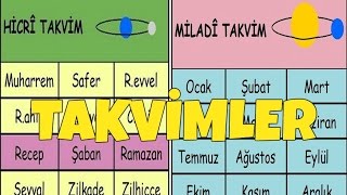 Türklerin Kullandığı Takvimler Nelerdir [upl. by Atnomed655]