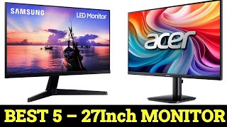 Top 5 Best 27 Inch Monitor of 2024 [upl. by Arand]