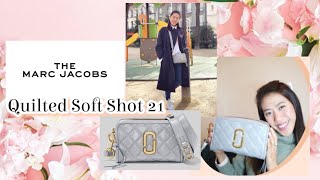 MARC JACOBS QUILTED SOFT SHOT21  Uboxing and Review [upl. by Couture]