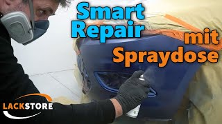 Smart Repair mit Spraydose  komplett erklärt vom Profi  LACKSTORE [upl. by Enisamoht974]