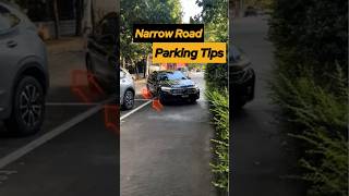 How to Parallel Park on a Narrow Road with the Right Technique cardrivingtips automobile shorts [upl. by Lindly]