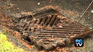 Storm drain cleaning [upl. by Ruffin]