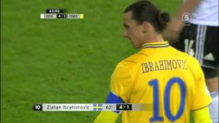 SverigeTyskland 44 All goals Lasse Granqvist commentary dubbed [upl. by Hanshaw]