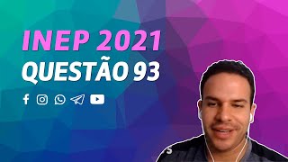 QUESTÃO 93  REVALIDA 2021 [upl. by Cheyney131]