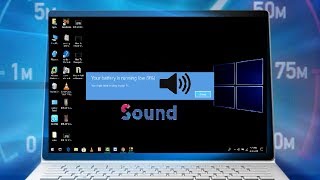 How to Change Low Battery Notification Sound in Windows 10 [upl. by Penman]