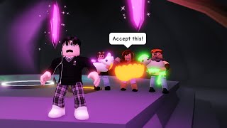 Rich Player Became POOR then BACON Squad Came to the Rescue Roblox Adopt Me [upl. by Autum]