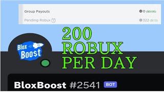 How To Earn Free Robux By Using Bloxboost In Discord By Doing Tasks BLOXBOOST 2023 [upl. by Lleira]