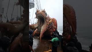 🌊 Giant Sea Creatures Caught 🐠🎣 Unbelievable FindsGiantSeaCreatures FishingAdventure [upl. by Ahaelam]