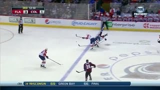 Dmitry Kulikov lays down a nice hip check [upl. by Bathsheeb]