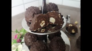 Mit 5 Zutaten Ferrero selber machen 😍  ganz einfach und super lecker ♥ PampS Backparadies [upl. by Hurwit]