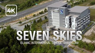 4K Aerial view of Seven Skies International School Short Version [upl. by Nikral]