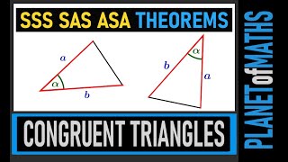 Congruent Triangles  Theorems [upl. by Emee]