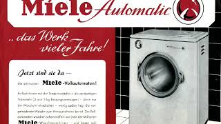 13 The evolution Miele washing machine 18992018 [upl. by Eimor78]