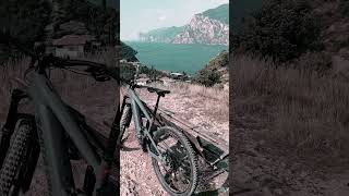 Gardasee ist immer eine gute Option 😁mtb sport santacruzmtb mountains mountainbiking [upl. by Milurd756]