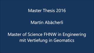 MSE Geoinformationstechnologie MTh 2016 BIMSchemaServer [upl. by Aneral]