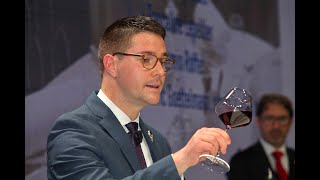 Meilleur sommelier de France  La finale du Breton Mikael Grou en poste au Beau Rivage à Genève [upl. by Eedrahc]