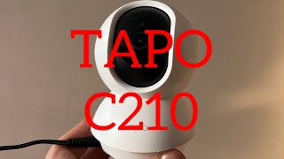 TAPO C210 Unboxing Connecting and Reviewing [upl. by Adnaloj]