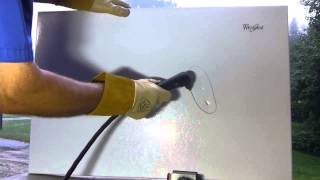 Refrigerator Dent Removal [upl. by Aivon]