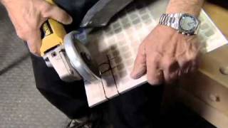 How to Make Holes in Ceramic Tile [upl. by Richmound]