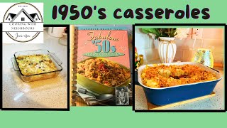 1950’s Classic Hamburger Casserole amp Easy 3 Cheese Tuna soufflé ￼ [upl. by Lauber497]