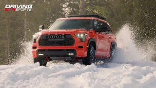 2023 Toyota Sequoia TRD PRO Review and Snow Adventure [upl. by Ratib]