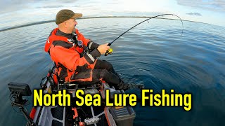 Great Lure Session Catching Cod Pollack Wrasse and Pout  Kayak Sea Fishing UK [upl. by Becker436]