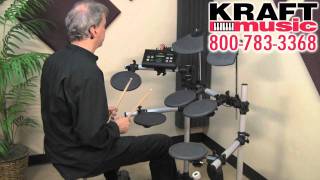 Kraft Music  Yamaha DTX500K Demo with Tom Griffin [upl. by Panthia321]