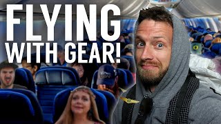 How to Take Backpacking Gear on an AIRLINE  Flying to EPIC places [upl. by Beauregard729]