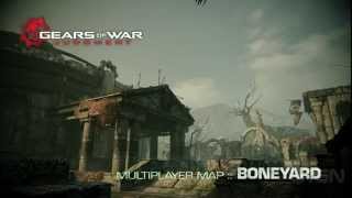 Gears of War Judgment Map Walkthrough Boneyard [upl. by Ignaz]