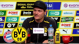 Pressekonferenz mit Edin Terzic  Bayern München  BVB [upl. by Dnalhsa614]