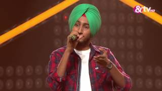 Parakhjeet Singh  Ikk Kudi  The Blind Auditions  The Voice India S2 [upl. by Anawal]