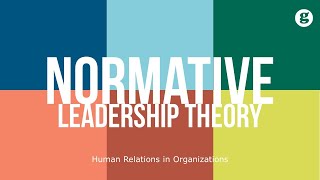 Normative Leadership Theory [upl. by Patin582]