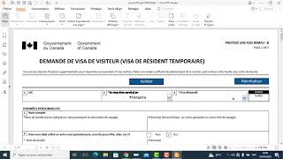 كيفية ملء الإستمارة Comment remplir le formulaire de visa visiteur pour le Canada IMM5257f [upl. by Ocana]