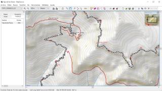 02 modificar track con MapSource [upl. by Eatnoed325]