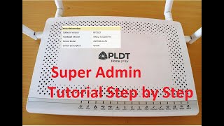 Fiberhome Super Admin RP2627  PLDT HOME Fibr  AN550604FA [upl. by Elwyn]