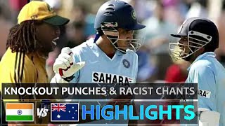 Sachin Tendulkar and Sourav Ganguly delivers knockout punches as racist chants upset Andrew Symonds [upl. by Andriette]