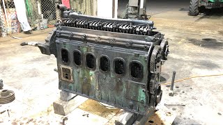 Runaway 671 Two Stroke Detroit Diesel Engine Teardown [upl. by Swithin298]