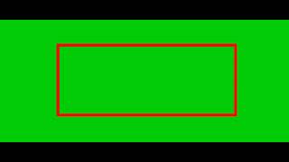 Square PNG Green Screen Effect Chroma Key Draw By Stroke Erase By Draw [upl. by Eelnodnarb]