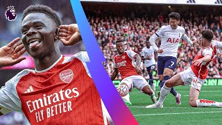 Arsenal v Spurs moments that get increasingly more HEATED [upl. by Milla790]