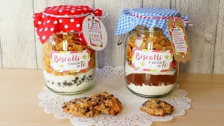 Idea regalo Biscotti in barattolo  Cookies in jar Gift Idea [upl. by Nrek223]