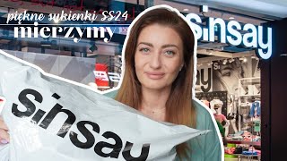 🔥SINSAY🔥HAUL I MIERZYMY NAJŁADNIEJSZE SUKIENKI🧡TANIE HITY WIOSNA LATO 2024 RozgadanaTv [upl. by Renny269]