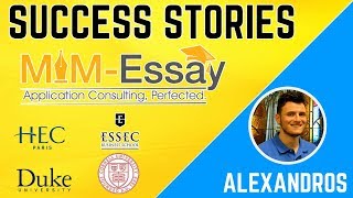 MiMEssay Review  HEC ESSEC Duke amp Cornell [upl. by Trueman504]