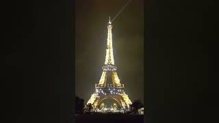 Eiffel Tower Light Show in Paris France [upl. by Browne]