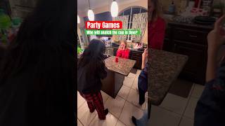 Cup snatching game Who will get the cup partygames fungames shorts [upl. by Stambaugh]