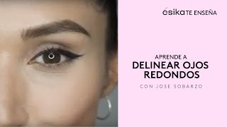 Tutorial  Aprende a delinear ojos redondos con Jose Sobarzo para ésika [upl. by Matilde171]