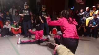 BGirl Eddie amp BGirl Terra Soul MavericksDragon Assassins vs Eri amp Yuri Semi Final BOTY 2013 [upl. by Yecaj]