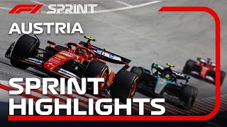 Sprint Highlights  2024 Austrian Grand Prix [upl. by Morgun790]