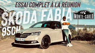 Essai SKODA FABIA MONTE CARLO 10L TSI 95CH à la Réunion 🇷🇪 Skoda Fabia Monte Carlo Review [upl. by Wershba]