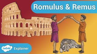 Romulus and Remus  KS2 Roman History [upl. by Nauqyaj661]